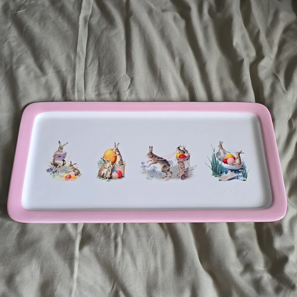 Williams Sonoma Ceramic Easter Serving Tray